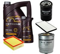 DENCKERMANN Controllo Set MANNOL EXTREME 5W-40 6L Per OPEL COMBO 1.7 D