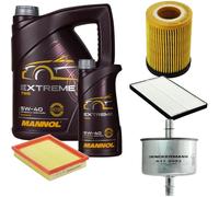 DENCKERMANN Controllo Set MANNOL EXTREME 5W-40 6L Per OPEL Corsa B 1.0I 12V