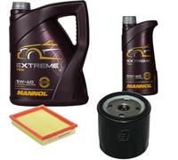 DENCKERMANN Controllo Set MANNOL Extreme 5W-40 6L Per Opel Corsa B 1.4I 1.2I