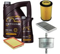 DENCKERMANN Controllo Set MANNOL Extreme 5W-40 6L Per Opel Corsa C 1.2