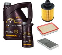 DENCKERMANN Controllo Set MANNOL EXTREME 5W-40 6L Per Opel Corsa C 1.3 CDTi