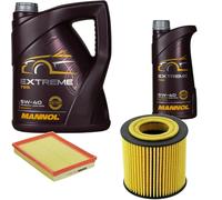 DENCKERMANN Controllo Set MANNOL EXTREME 5W-40 6L Per OPEL CORSA C 1.8