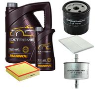 DENCKERMANN Controllo Set MANNOL EXTREME 5W-40 6L Per OPEL OMEGA B 2.2 16V