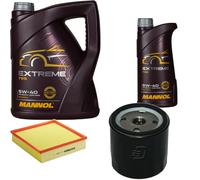 DENCKERMANN Controllo Set MANNOL EXTREME 5W-40 6L Per OPEL OMEGA B 2.2 16V