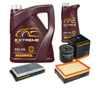 DENCKERMANN Controllo Set MANNOL Extreme 5W-40 6L Per Opel Tigra Twintop