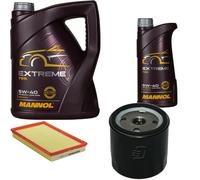 DENCKERMANN Controllo Set MANNOL EXTREME 5W-40 6L Per Opel Vectra B 1.6I 16V