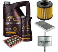 DENCKERMANN Controllo Set MANNOL Extreme 5W-40 6L Per Opel Vectra C CC
