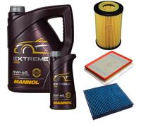 DENCKERMANN Controllo Set MANNOL EXTREME 5W-40 6L Per Opel Zafira B 1.6 CNG