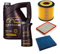DENCKERMANN Controllo Set MANNOL Extreme 5W-40 6L Per Opel Zafira B 1.9 CDTi