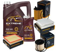 DENCKERMANN Controllo Set MANNOL Extreme 5W-40 6L Per Peugeot 208