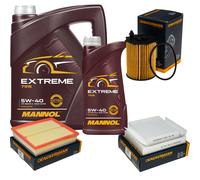 DENCKERMANN Controllo Set MANNOL Extreme 5W-40 6L Per Peugeot 208