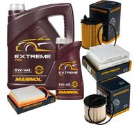 DENCKERMANN Controllo Set MANNOL Extreme 5W-40 6L Per Peugeot 208
