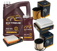 DENCKERMANN Controllo Set MANNOL Extreme 5W-40 6L Per Peugeot 208