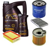 DENCKERMANN Controllo Set MANNOL Extreme 5W-40 6L Per Peugeot 307 Break 2.0