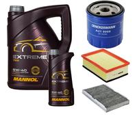 DENCKERMANN Controllo Set MANNOL Extreme 5W-40 6L Per Peugeot 307 CC 2.0 16V