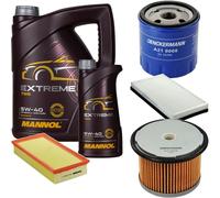 DENCKERMANN Controllo Set MANNOL EXTREME 5W-40 6L Per Peugeot 406 1.9 TD 2.1