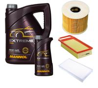 Denckermann Controllo Set mannol extreme 5W-40 6L per Peugeot 407 Nero 2.0