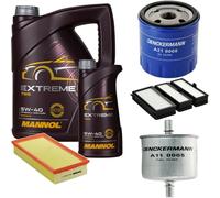 DENCKERMANN Controllo Set MANNOL EXTREME 5W-40 6L Per Peugeot 806 2.0 16V