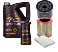DENCKERMANN Controllo Set MANNOL Extreme 5W-40 6L Per Renault Clio II 1.2