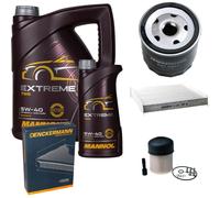 DENCKERMANN Controllo Set MANNOL Extreme 5W-40 6L Per Renault Clio IV
