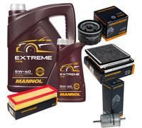 DENCKERMANN Controllo Set MANNOL EXTREME 5W-40 6L Per Renault Espace III 2.0