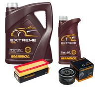 DENCKERMANN Controllo Set MANNOL EXTREME 5W-40 6L Per Renault Espace III 2.0