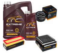 DENCKERMANN Controllo Set MANNOL EXTREME 5W-40 6L Per Renault Espace III 2.0
