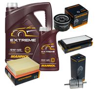 DENCKERMANN Controllo Set MANNOL Extreme 5W-40 6L Per Renault Espace IV 2.0