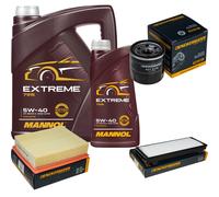 DENCKERMANN Controllo Set MANNOL Extreme 5W-40 6L Per Renault Espace IV 3.5