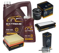 DENCKERMANN Controllo Set MANNOL Extreme 5W-40 6L Per Renault Espace IV 3.5