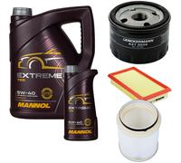 DENCKERMANN Controllo Set MANNOL Extreme 5W-40 6L per Renault Kangoo Express Kit