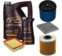 DENCKERMANN Controllo Set MANNOL Extreme 5W-40 6L Per Renault Laguna II