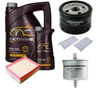 DENCKERMANN Controllo Set MANNOL EXTREME 5W-40 6L Per Renault Laguna III 1.6