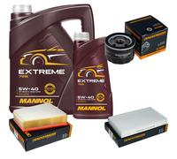 Denckermann Controllo Set mannol extreme 5W-40 6L per Renault Meganae III