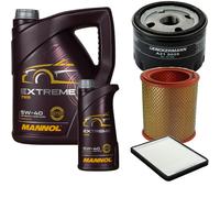 DENCKERMANN Controllo Set MANNOL EXTREME 5W-40 6L Per Renault Megane I 1.6I
