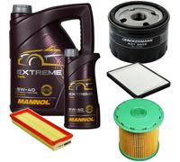 DENCKERMANN Controllo set MANNOL Extreme 5W-40 6L per Renault Megane I