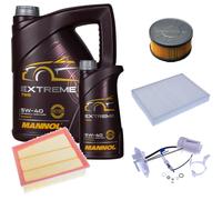 DENCKERMANN Controllo Set MANNOL EXTREME 5W-40 6L Per Renault Megane IV 1.2