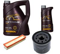 DENCKERMANN Controllo Set MANNOL EXTREME 5W-40 6L Per RENAULT TWINGO II 1.2