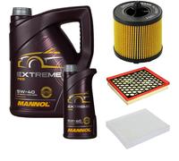 DENCKERMANN Controllo Set MANNOL Extreme 5W-40 6L Per Saab 9-5 2.0 Turbo