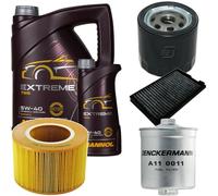 DENCKERMANN Controllo Set MANNOL Extreme 5W-40 6L per Saab 9-5 Familiare 2.0 T