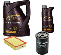DENCKERMANN Controllo Set MANNOL Extreme 5W-40 6L Per Seat Toledo I 1.9 TDi
