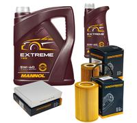 DENCKERMANN Controllo Set MANNOL EXTREME 5W-40 6L Per Smart Cabrio 0.7 0.6