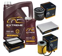 DENCKERMANN Controllo Set MANNOL Extreme 5W-40 6L Per Suzuki Grand Vitara II