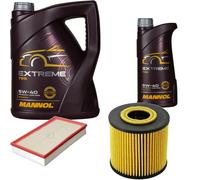 DENCKERMANN Controllo Set MANNOL Extreme 5W-40 6L Per Volvo S80 I 2.4 2.0 T
