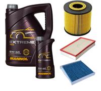 DENCKERMANN Controllo Set MANNOL Extreme 5W-40 6L Per Volvo S80 I 2.4 2.0 T