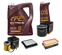 DENCKERMANN Controllo Set MANNOL EXTREME 5W-40 6L Per VOLVO V40 Kombi 1.9 DI