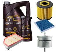 DENCKERMANN Controllo Set MANNOL EXTREME 5W-40 6L Per VOLVO V70 II 2.0 T S60