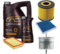 DENCKERMANN Controllo Set MANNOL EXTREME 5W-40 6L Per VOLVO V70 II 2.4 2.0 T