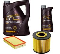 DENCKERMANN Controllo Set MANNOL Extreme 5W-40 6L Per Volvo V70 II 2.4 2.5 T