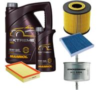 DENCKERMANN Controllo Set MANNOL Extreme 5W-40 6L Per Volvo V70 II 2.4 2.5 T